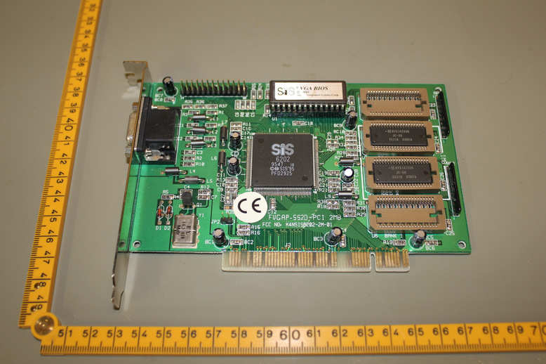 PCI Local Bus Video Card, FCC ID: K4NSIS6202-2M-01