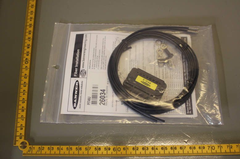 Cable, Fiber Optic, .04, Threaded, Banner PIT46U