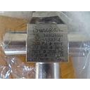 SS 1-PIECE 40 SERIES 3-WAY BALL VALVE, 0.75Cv, 1/4 in. FNPT