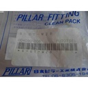 UNION TEE, SUPER TYPE, 1/4", PFA