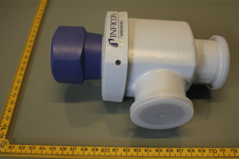 BALZERS 250-285, HOOK HAND VALVE ALUMINIUM