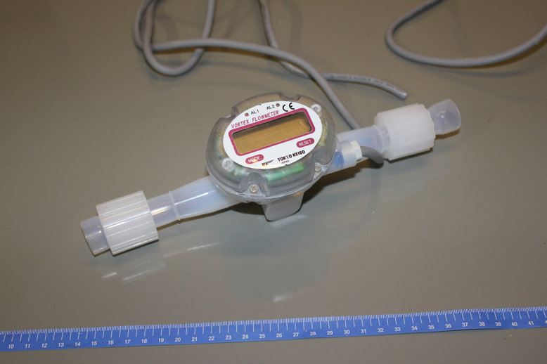 VORTEX FLOWMETER  , USED