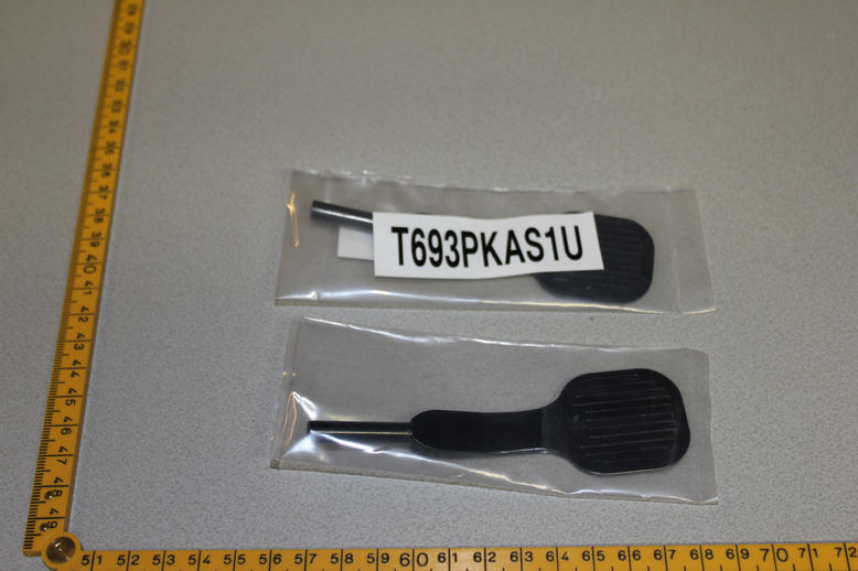 MOLDED TIP VACUUM WAND (10° UP BEND), LOT OF 3