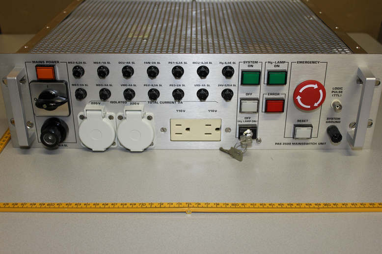 PAS 2500 MAIN SWITCH UNIT