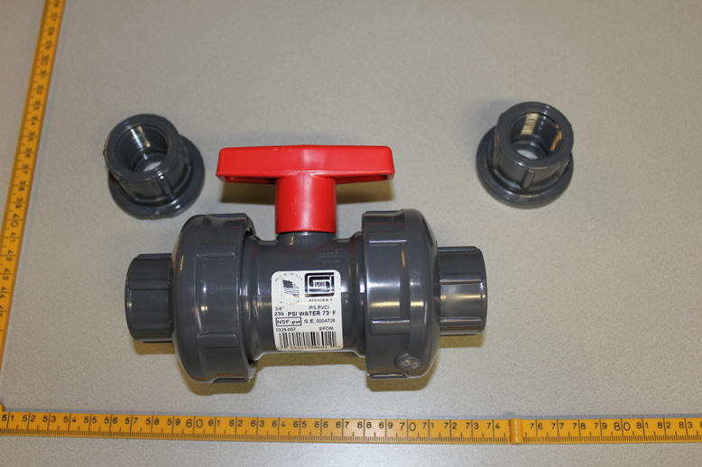 TRUE UNION BALL VALVE SOCKET/THREAD