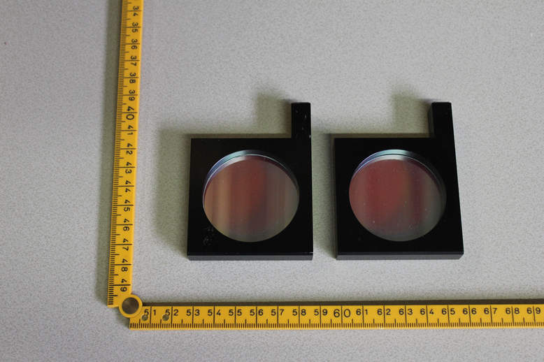 Interference Filters, 436,4nm/0054 & 436,5nm/0069, Lot of 2