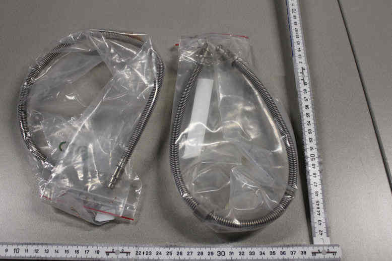 FLEXIBLE WATER PIPE, LOT OF 2