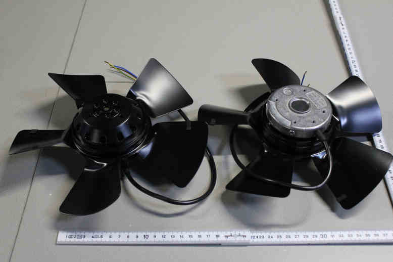 FAN T/AWE250/4 230VAC AFZ HEAT EXCHANGE, LOT OF 2