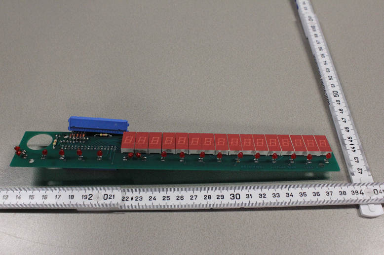 PCB DISPLAY PSC-102, CENTR/ST260D, 14841-01