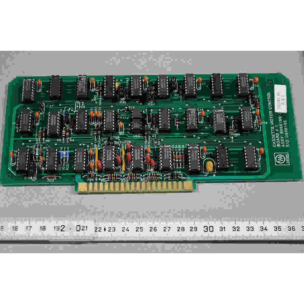 CASSETTE MOTOR CONTROL BOARD ASSY: B666196-D, REV E