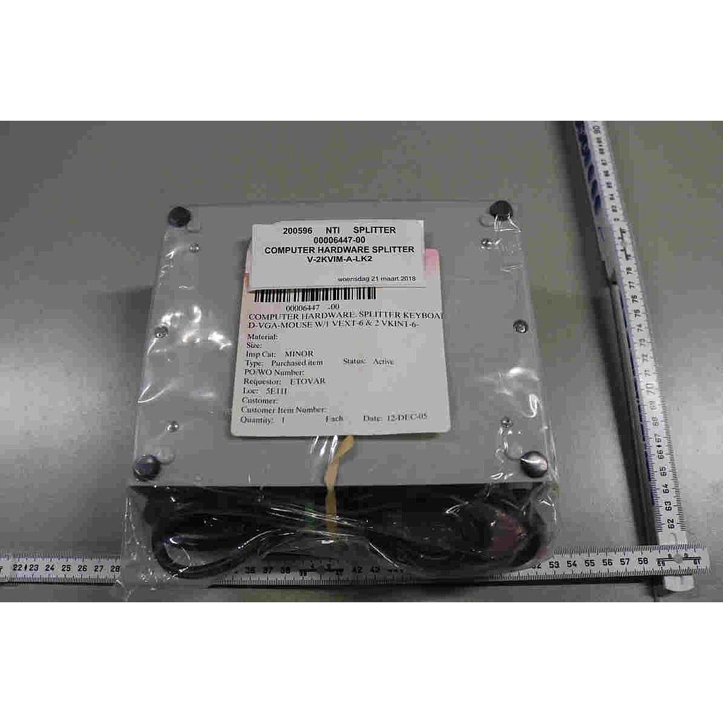 V-2KVIM-A-LK2 MONITOR & MOUSE SPLITTER