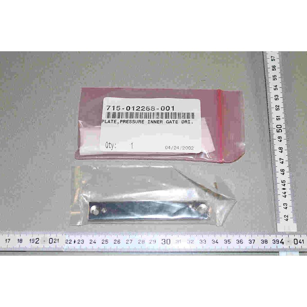 PLATE, PRESSURE INNER GATE DRI, LOT OF 2