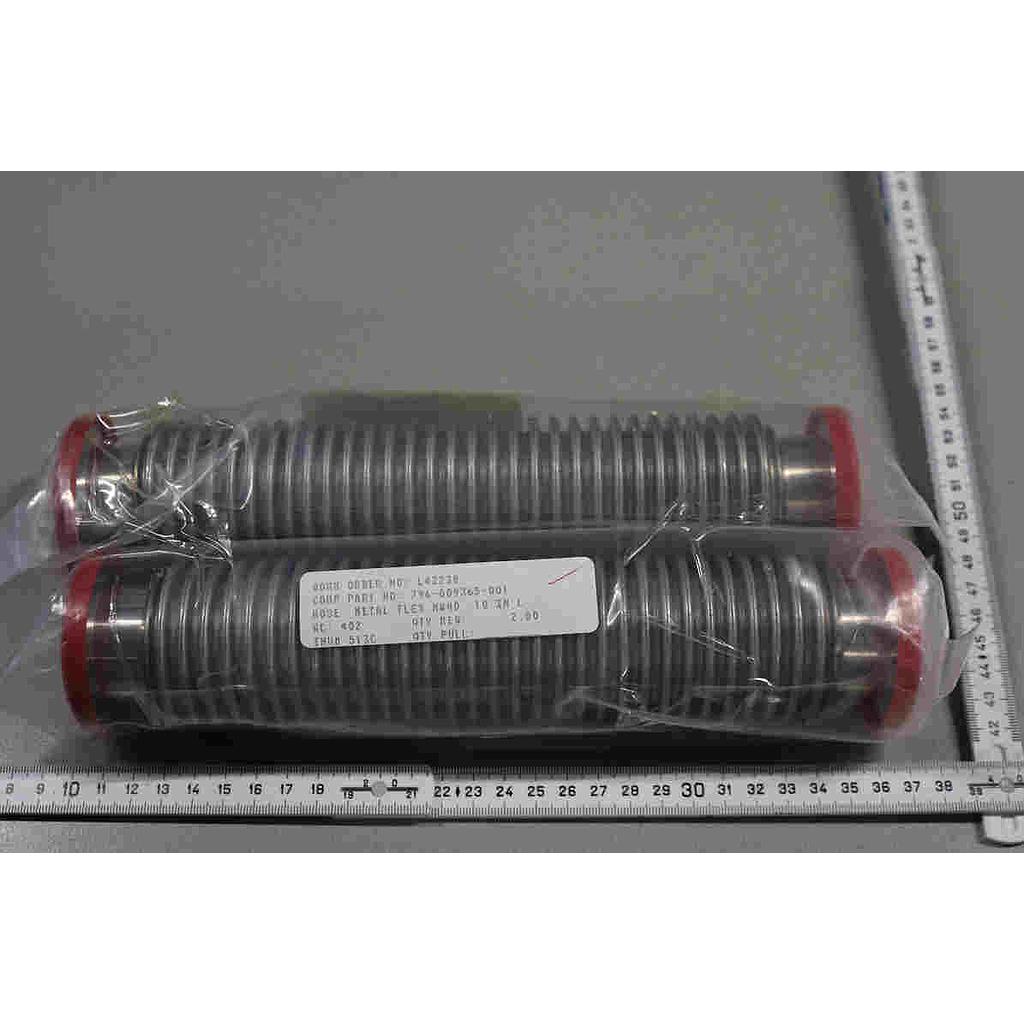 HOSE METAL FLEX NW40, LOT OF 2