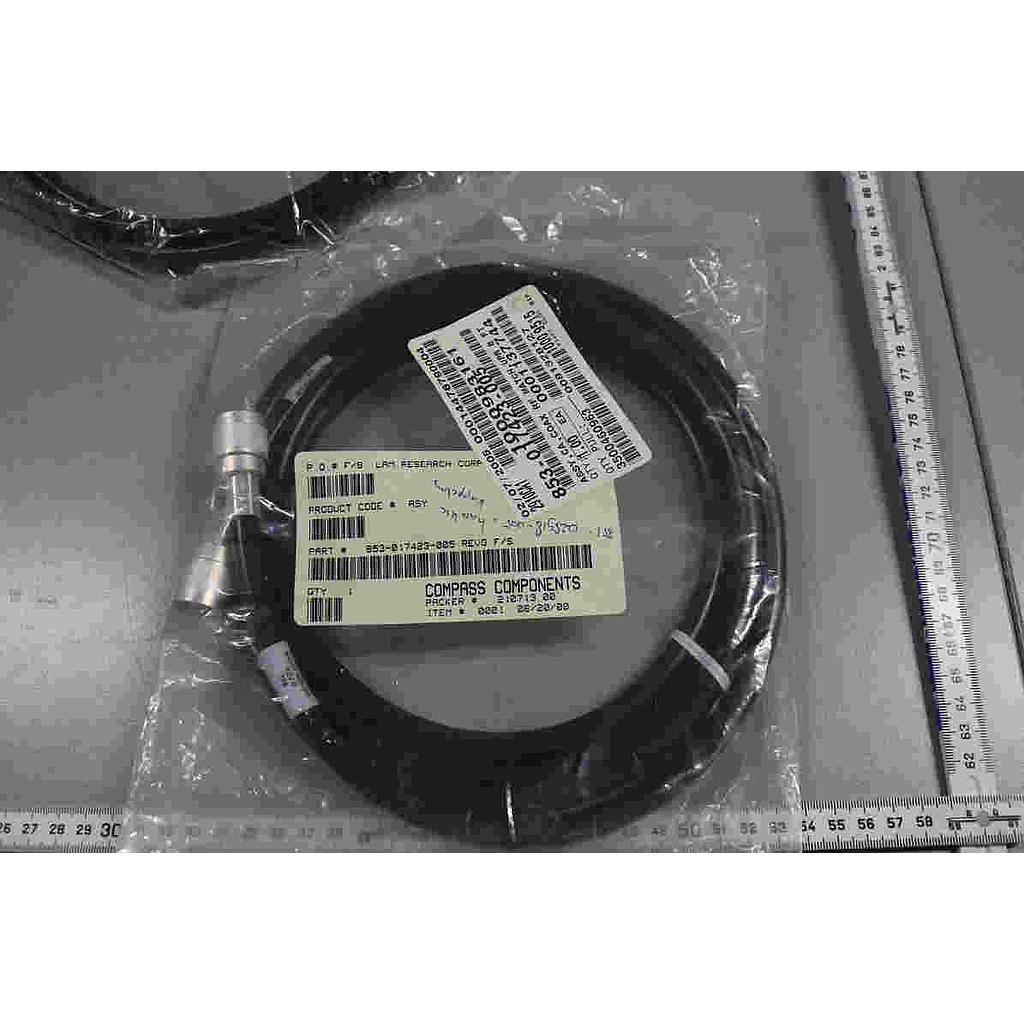 Cable Assy Coax RF Upr Match, 8ft, Rev.G, Lot of 3