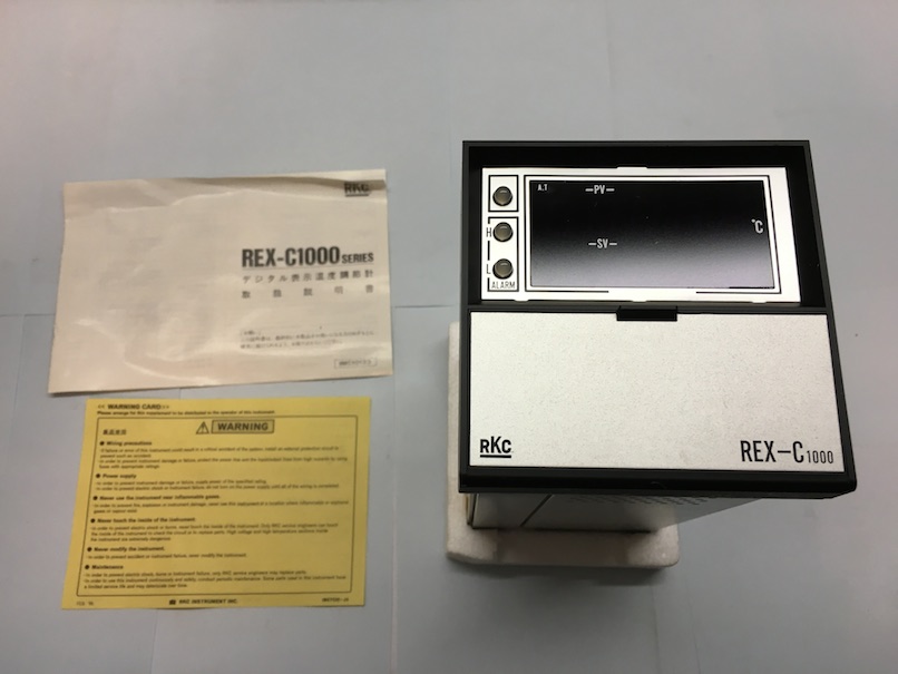 RKC TEMPERATURE CONTROLLER, Range 0-800C K