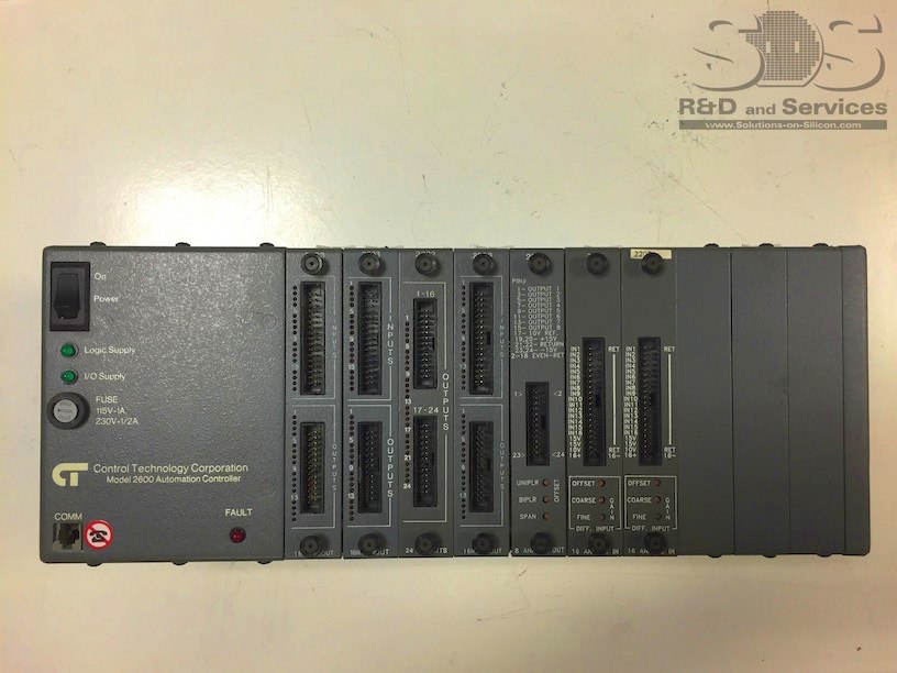 PROGRAMMABLE LOGIC CONTROLLER (PLC MODEL 2600 AUTOMATION CONTROLLER)