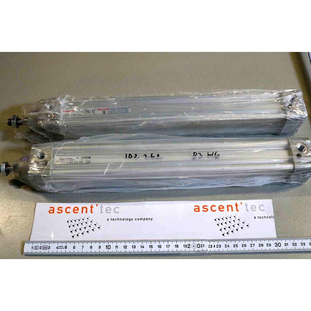 PNEUMATIC CYLINDER, 1 PCS BOSCH, 1 PCS REXROTH, 32-250, LOT OF 2