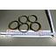 Timing Belt, W:6mm, H:2.2mm, Lw:215mm, TH:1.2mm, Lot Of 5