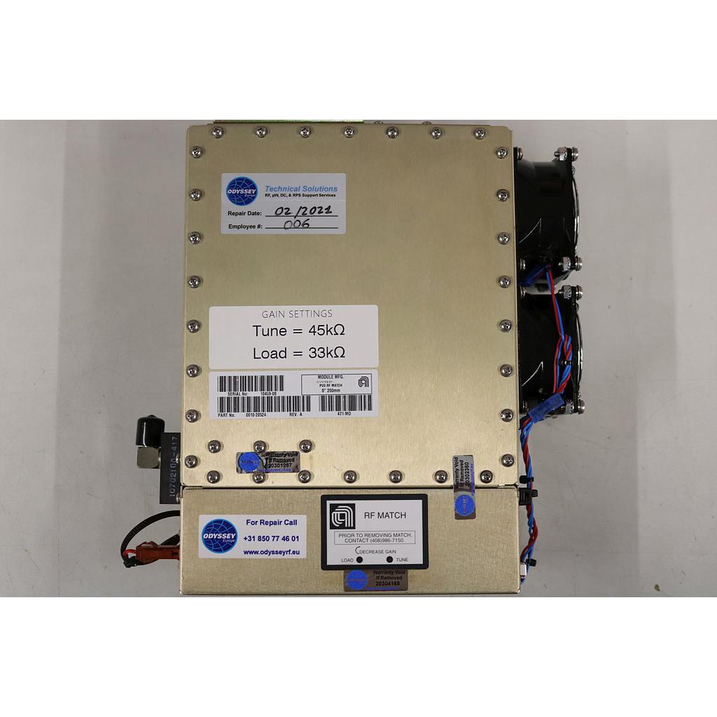 Assy 8" RF Match Modified", Rev.A, Refurbished & Warranty