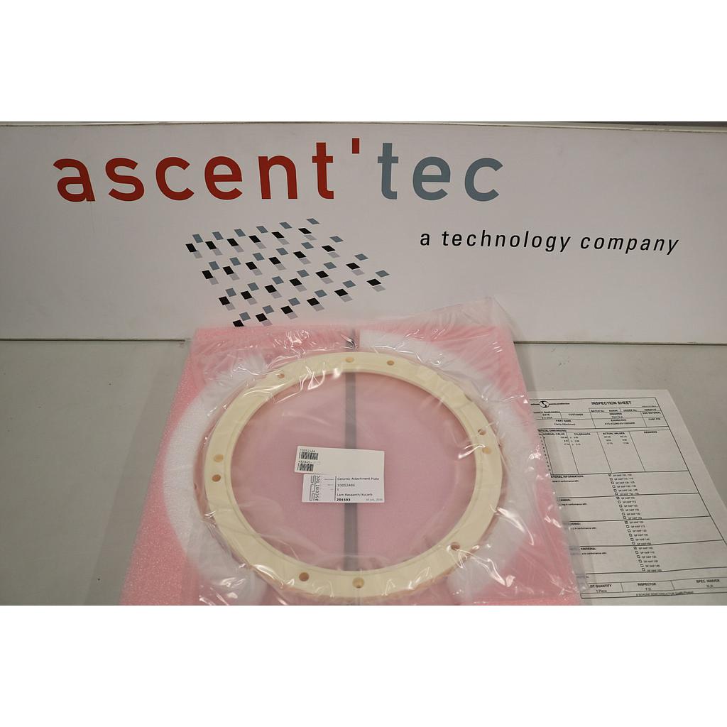 LAM 716-011923-001 CERAMIC ATTACHMENT PLATE, 10052486