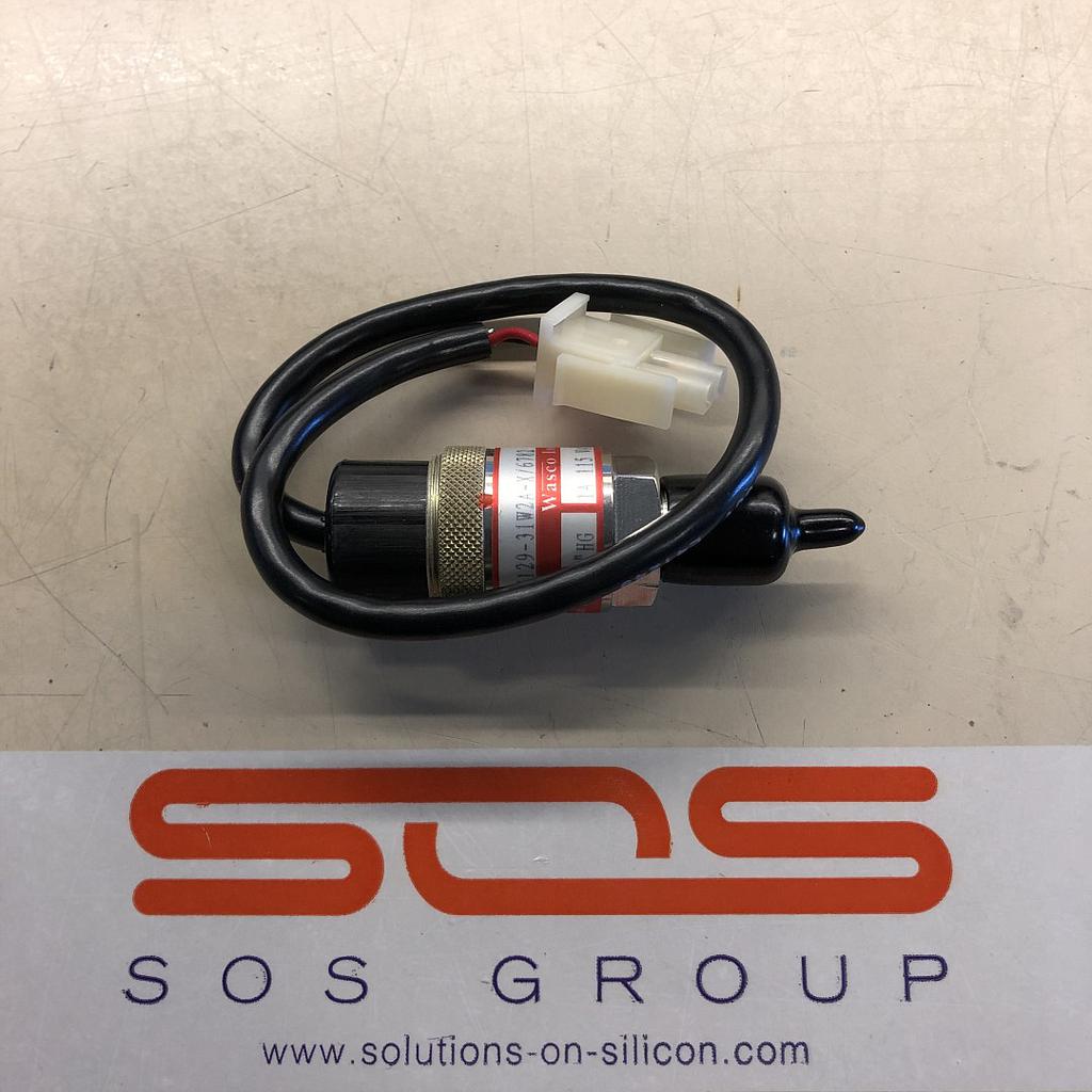 Sw,Vacuum,1/4 VCR 75+/-31 Torr, Wasco SV129-31W2A-X/6782