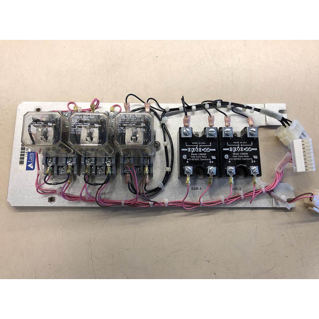 AC/DC Distribution Enclosure Relay Heater, Power Unit Assy