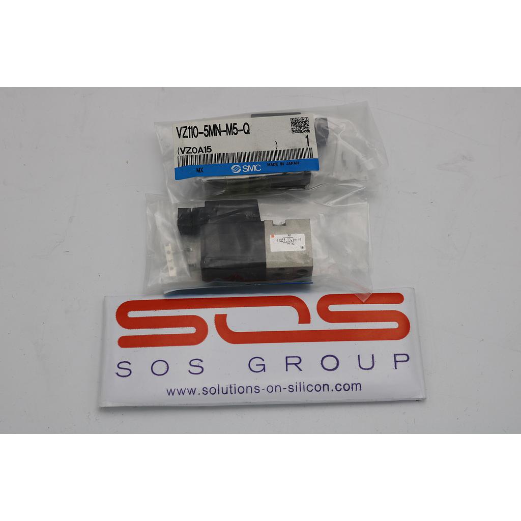 SOLENOID VALVE, 0-0.7mPa, 24VDC, Lot of 2