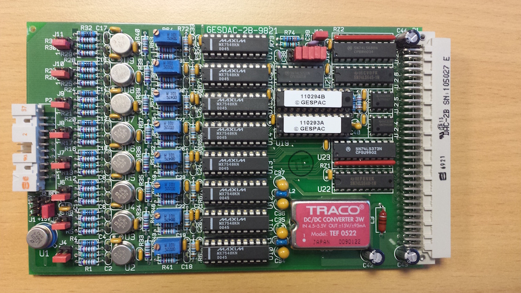 CIRCUIT BOARD GESDAC-2B-9821 ASM EPSILON 3200 CIRCUIT BOARD 03-322712A02 REV C