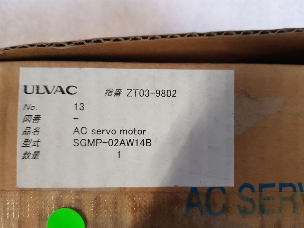 Yaskawa AC Servo Motor Seiko Robot