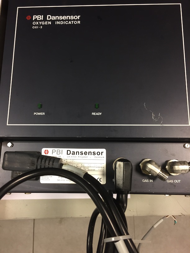 PBI DANSENSOR MODEL: OXI-2 ASM OXYGEN ANALYZER