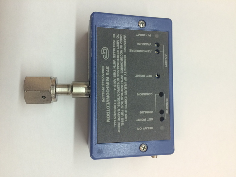 Modulair Vacuum Gauge, Granville-Phillips 275 Mini-Convectron