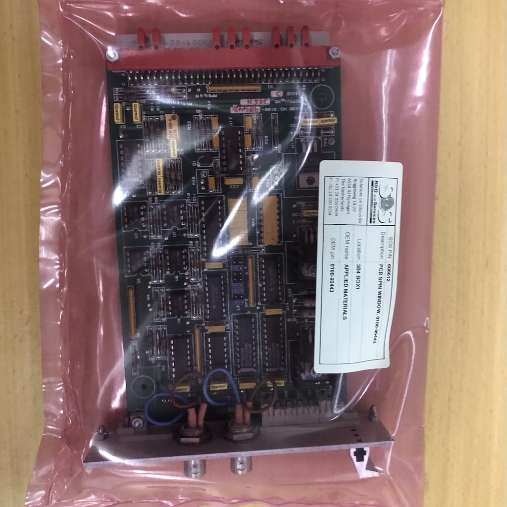 PCB SPIN WINDOW, 0100-90443