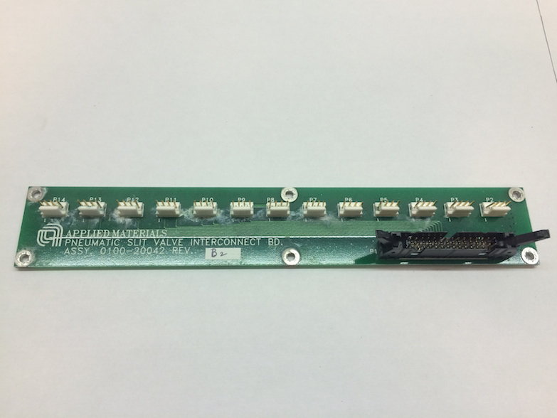 PCB ASSY, PNEUMATIC, SLIT VALVE INTERCONNECT