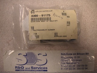 CONNECTOR QUICK CONNECTOR BODY 1/2" MALE NPT