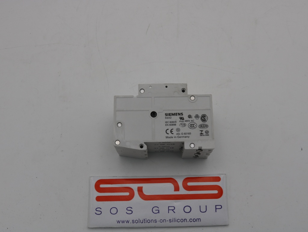 Siemens C13 Circuit Breaker, 3Pole, 13A, Lot of 6