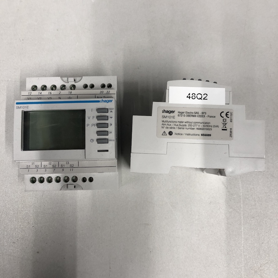 Multimeter for DIN Rail