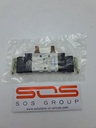 Festo 169908, Solenoid Valve, 8bar, 24VDC, 5/2, QS-8, w/2x MSZE-3-24 DC