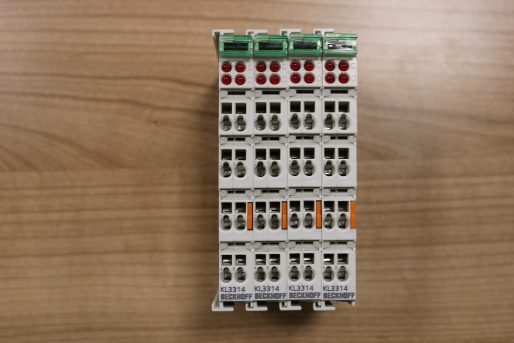 beckhoff KL3314 Bus Terminal, 4-channel analog input, temperature, thermocouple, 16 bit