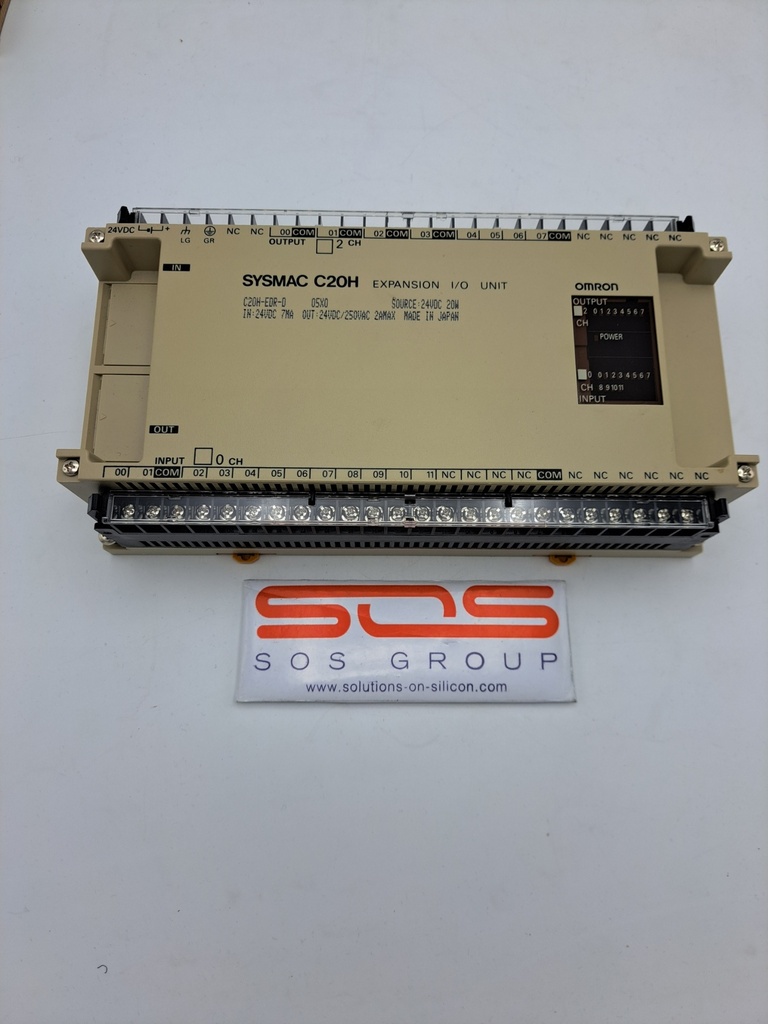 OMRON SYSMAC C20H-EDR-D EXPANSION I/O Module