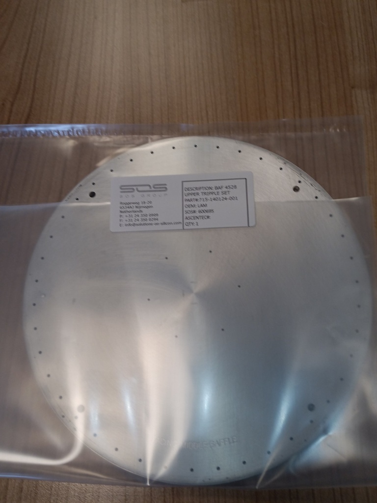 LAM Research 715-140124-001 BAF,4528, UPR TPL SET, Rev.A