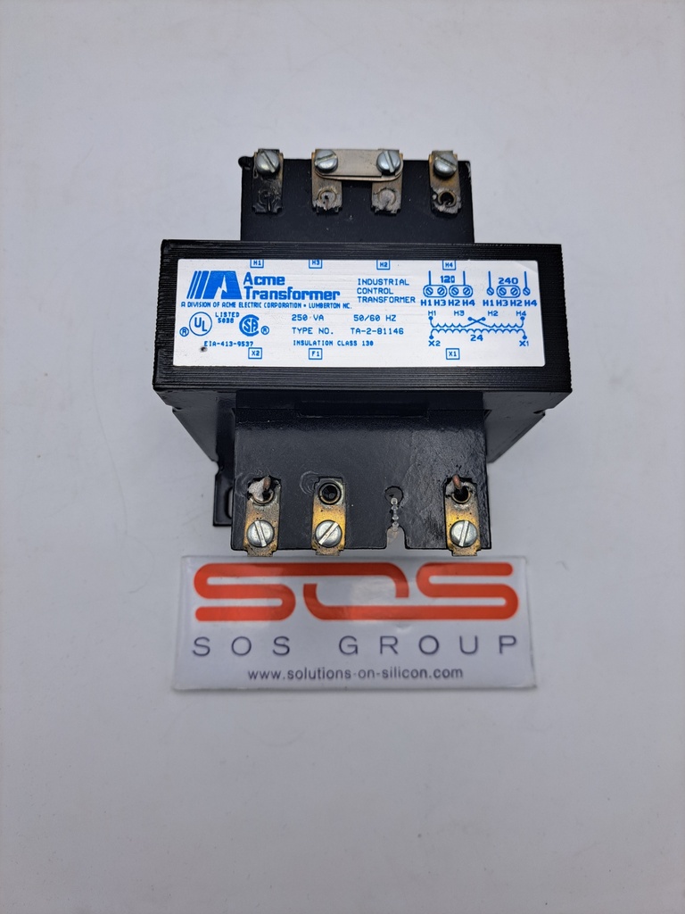 Acme TA-2-81146 Industrial Control Transformer 250va