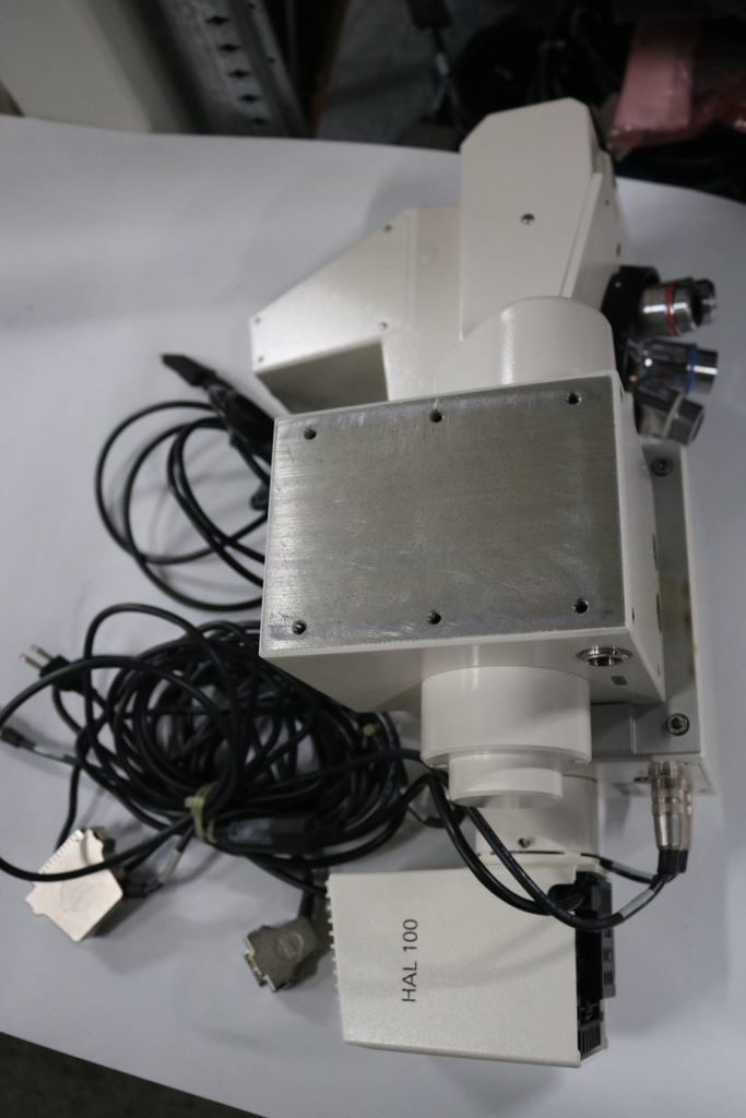 KLA Tencor INSPEX EAGLE 741609 microscope incl Hal 100 Halogen Lamphouse and CCD camera