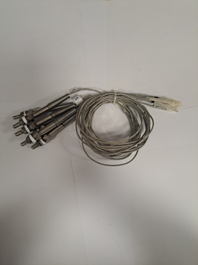 RUGGED PIPE PLUG THERMO COUPLE PROBE WITH 1/4" NPT MALE FITTING TYPE K