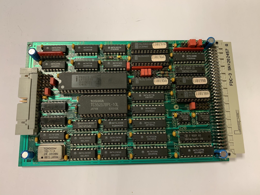 GESPAC GESFDC-3/FDC-3 Floppy Disk Controller