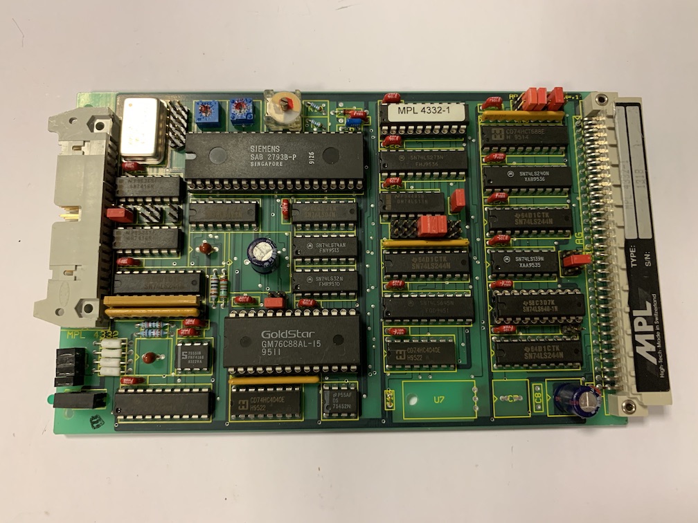 PCB Assy-Disk CONT MPL-4332 W/JUMP