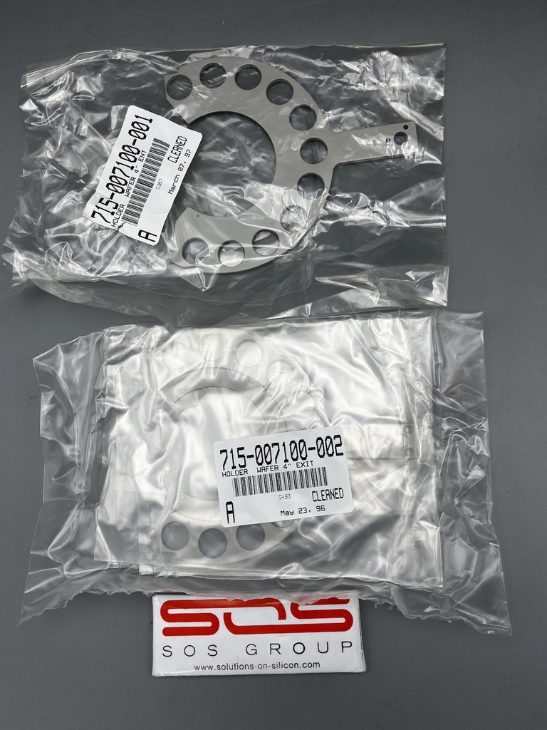 Holder Wafer 4” ENT, EXIT (SET)