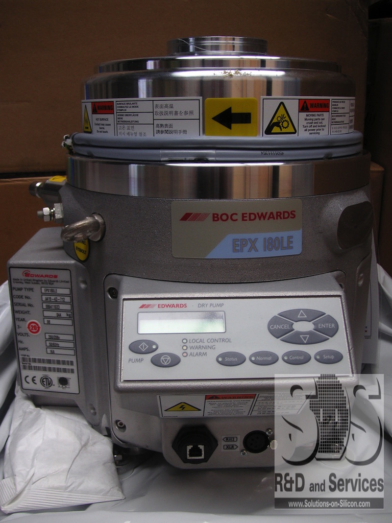 Edwards EPX-180-LE 200/208 VAC, 3 PHASE, 50/60 HZ
