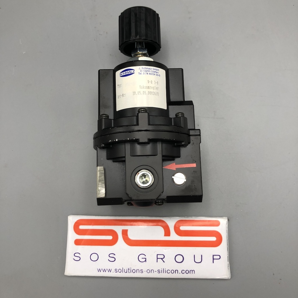 Vacuum Regulator V-R 3-8, w/ Mounting Bracket, VR G3/8-IG HW