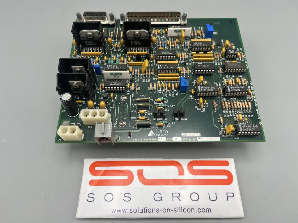 LAM RESEARCH 810-490908-001 PCB, SERVO DRIVER