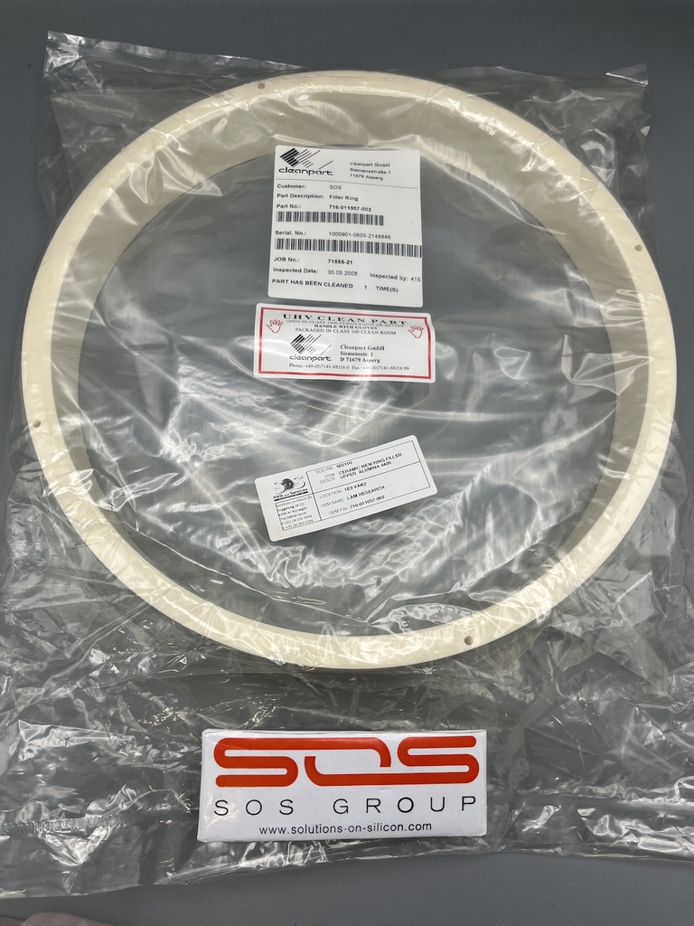 716-011057-002 LAM, CERAMIC RING FILLER UPPER ALUMINA 4420